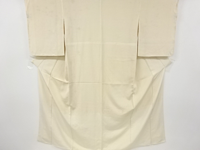 アンティーク　白錦紗中着